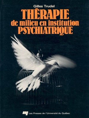 cover image of Thérapie de milieu en institution psychiatrique